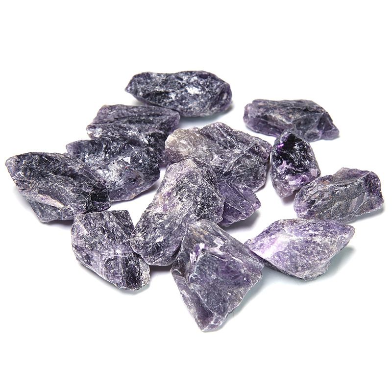 Smoky Clear Quartz Amethyst Crystals Aqua Aura Points Spiritual Stones