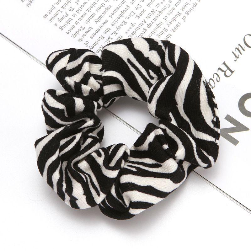 Oversized Leopard Dots Tie Dye Velvet Hair Scrunchies Hairbands on sale - SOUISEE