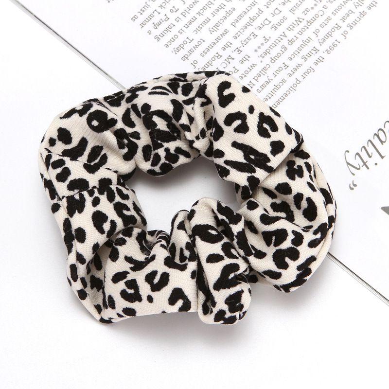 Oversized Leopard Dots Tie Dye Velvet Hair Scrunchies Hairbands on sale - SOUISEE