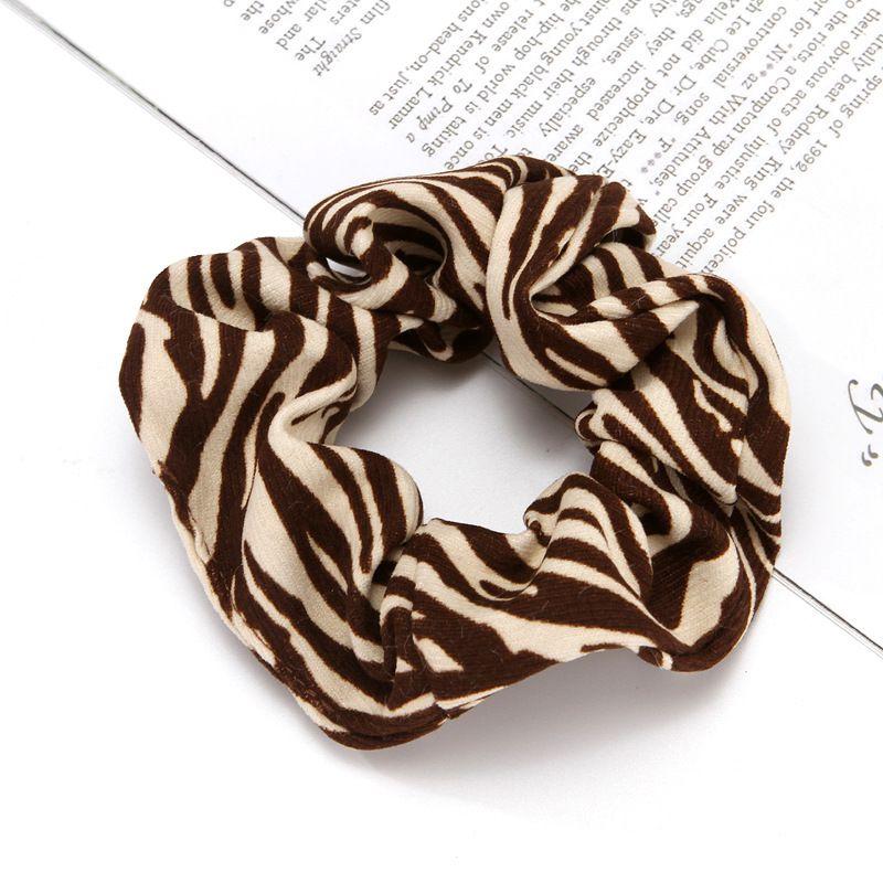 Oversized Leopard Dots Tie Dye Velvet Hair Scrunchies Hairbands on sale - SOUISEE