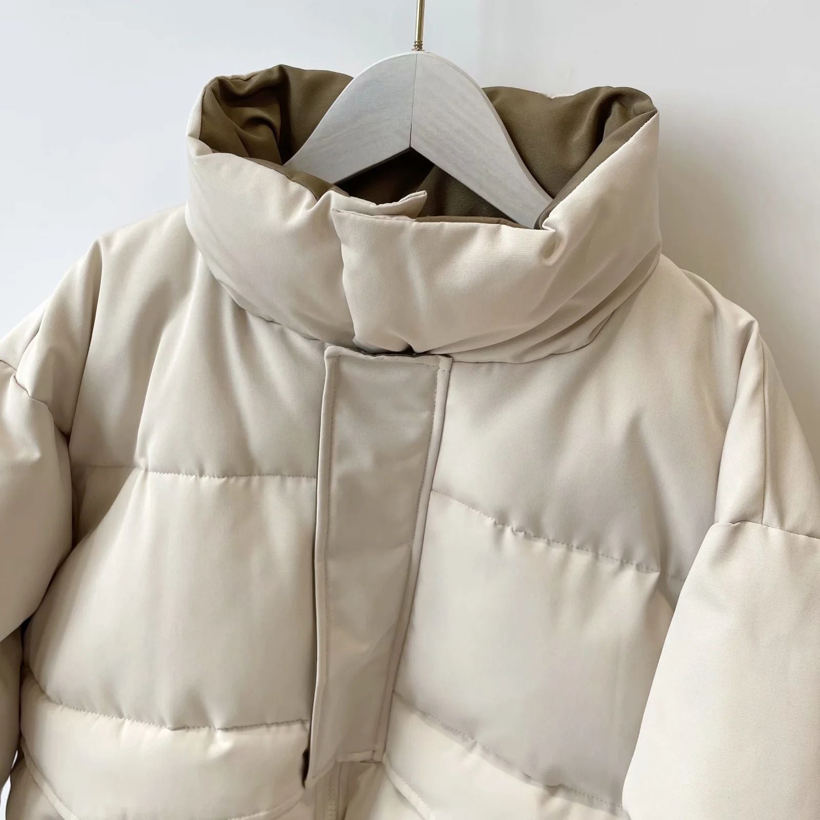 Oversized Quilted Winter Puffer Thick Warm Padded Puff Parka Jacket on sale - SOUISEE