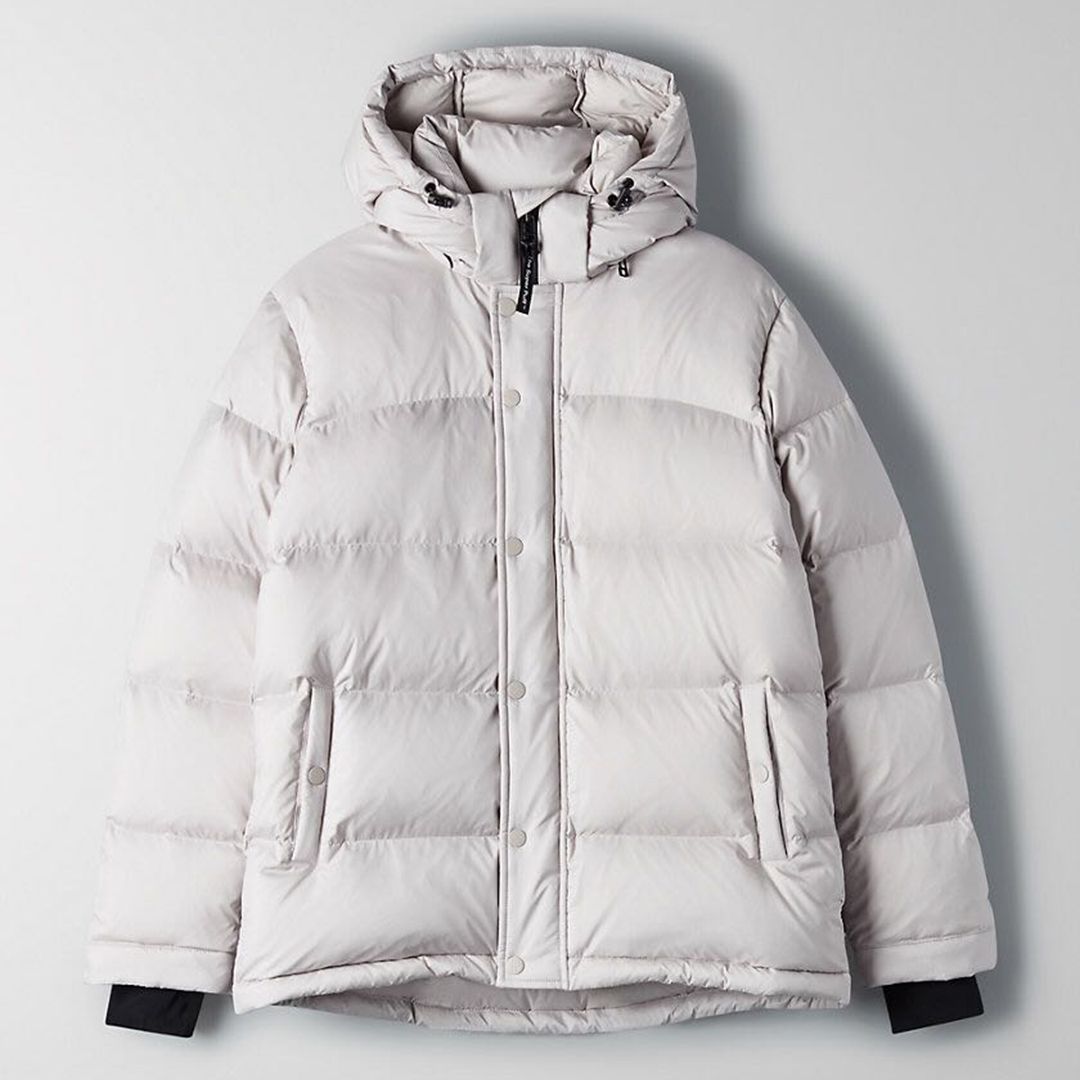 Warm Super Puffy Goose Down Puffer Jacket Quilted on sale - SOUISEE