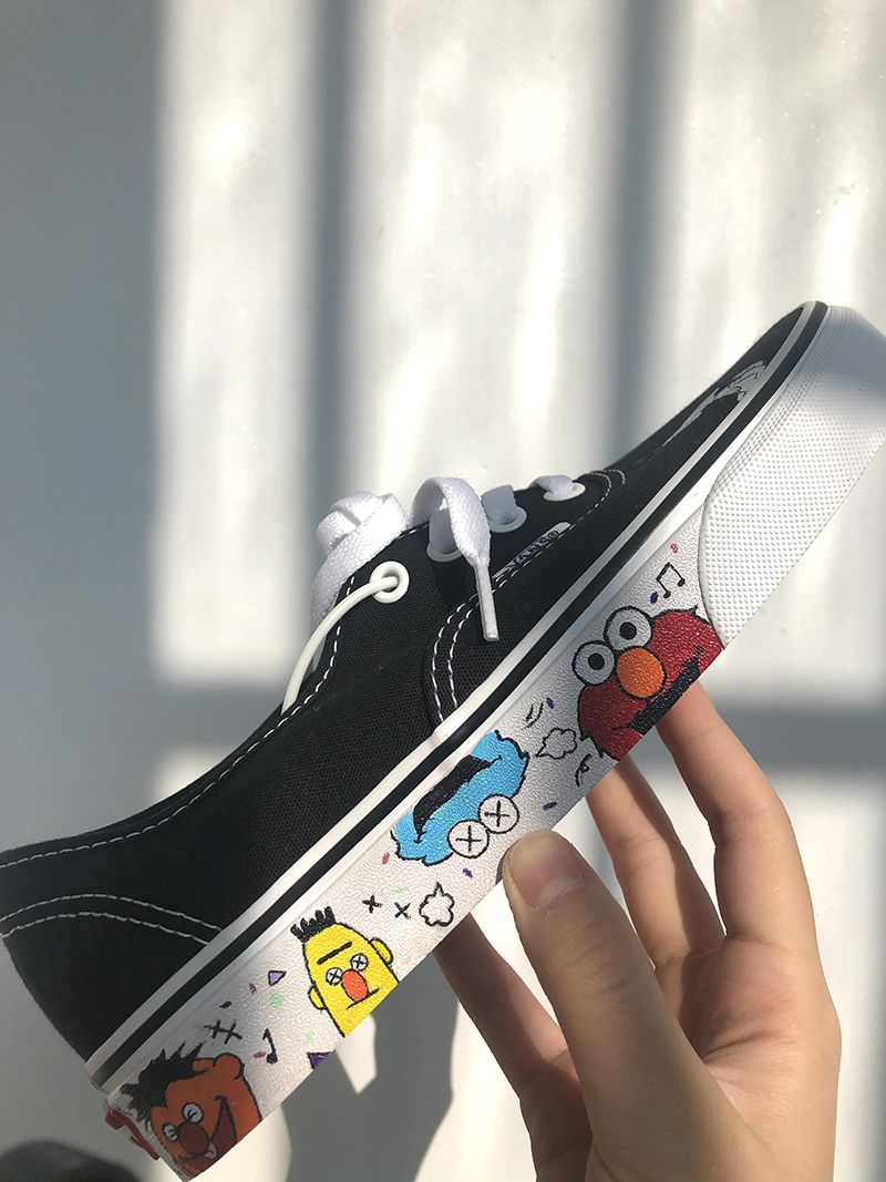 Pop Graffiti Artwork Custom Painted Sneakers Cycling Shoes