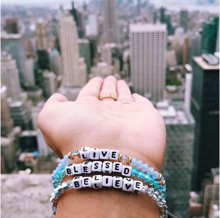 Video: How To Make Beaded Alphabet Name Bracelets - Something Turquoise |  Making bracelets with beads, Beads bracelet design, Name bracelet